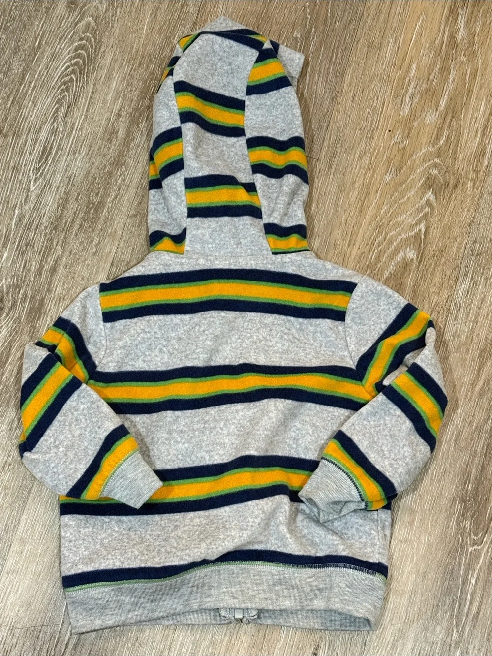Carters Baby Boy Full Zip Hooded Striped Jacket Track Jogger Pants Set 18M
